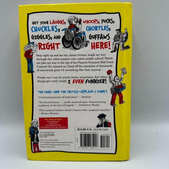 I Even Funnier By James Patterson & Chris Grabenstein Hardcover 2013 - Picture 2 of 4